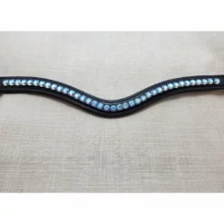Red Barn By KL Select Curved Blue Lagoon Browband