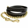Halters & Leads Walsh Fancy Stitch Lead With Chain