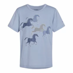 Budget 🔔 Kerrits Kids Playful Ponies Tee Children's Tops 💯 19 Kerrits Kids Playful Ponies Tee Children's Tops