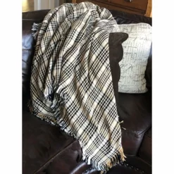 Jacks Mfg 5/A Baker Plaid Afghan