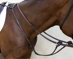 Nunn Finer Bellissimo Fancy Stitch Hunting Breastplate With Elastic