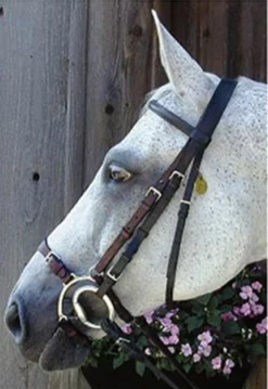 Nunn Finer Adjustable Lever Noseband English Bridles