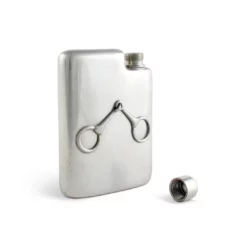 Arthur Court Equestrian Pewter Flask Equestrian Decor