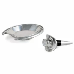 Arthur Court Equestrian Coaster/Wine Stopper Set - Horseshoe