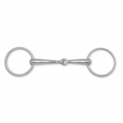 Partrade Metalab Weymouth Bradoon Loose Ring Snaffle Horse Bits