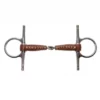 Partrade Metalab Leather Full Cheek Pinchless Snaffle