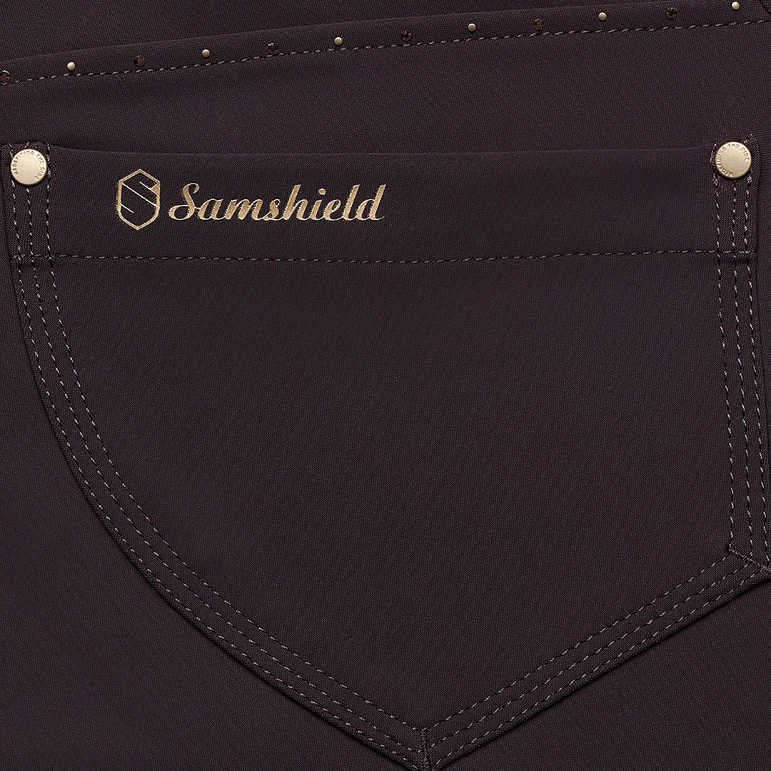 Flash Sale ⭐ Samshield 👩 Women's Castille Knee Grip Breeches ✨ 5 Samshield Women's Castille Knee Grip Breeches