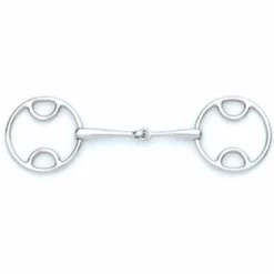 English Riding Supply Centaur Stainless Steel Loop Ring Gag Bit