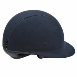 Samshield Custom Miss Shield Blue Alcantara Helmet
