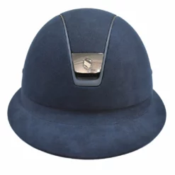 Samshield Custom Miss Shield Blue Alcantara Helmet