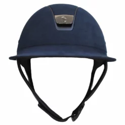 Samshield Custom Miss Shield Blue Alcantara Helmet