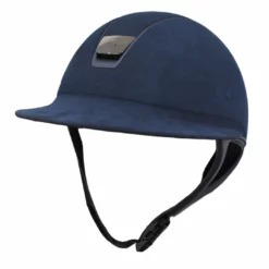 Samshield Custom Miss Shield Blue Alcantara Helmet