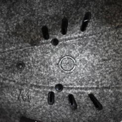 Samshield Custom Miss Shield Blue Alcantara Helmet