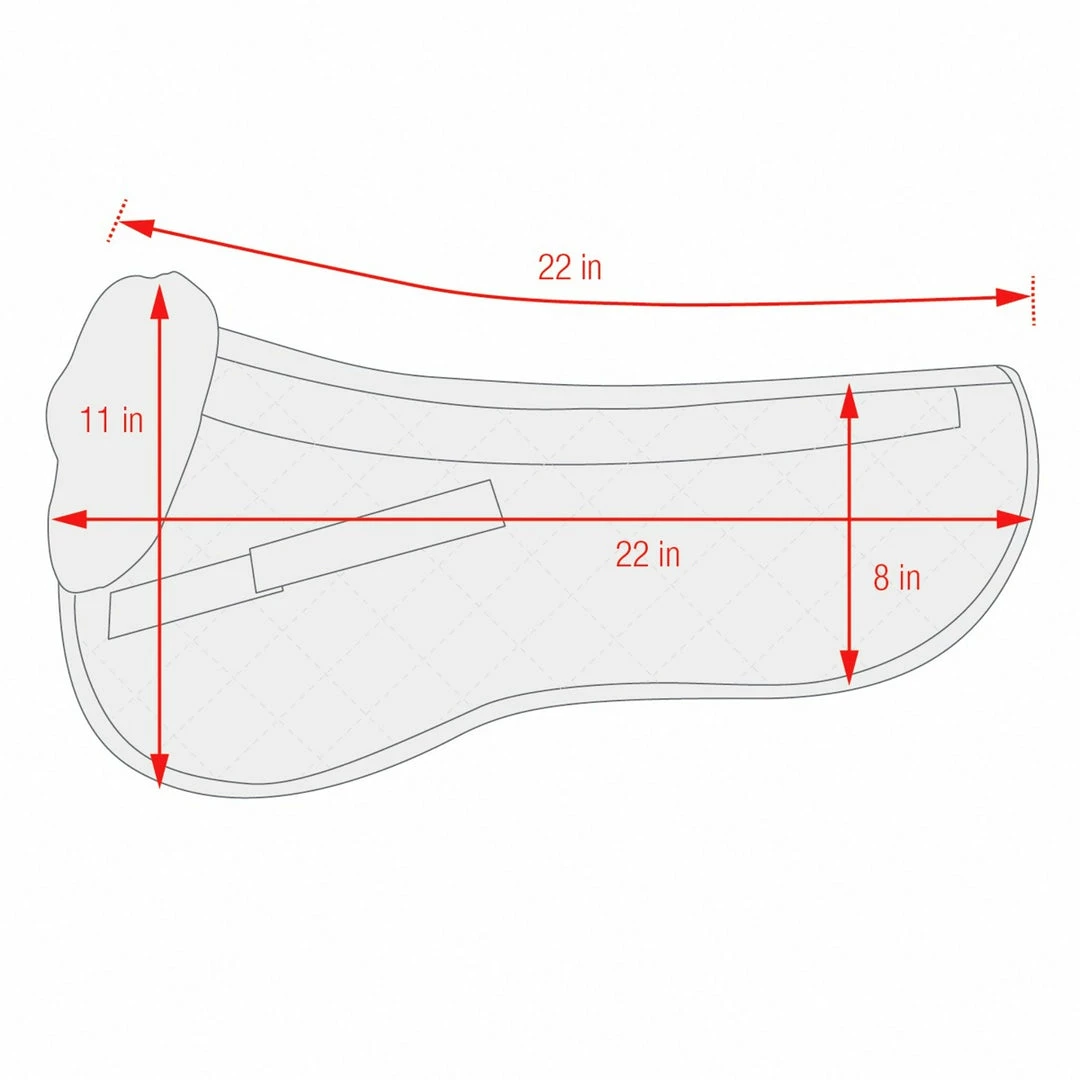 Coupon 🥰 Equine Comfort Products ECP Classic Sheepskin Half Pad Saddle Pads & Fittings ❤️ 4 Equine Comfort Products ECP Classic Sheepskin Half Pad Saddle Pads & Fittings