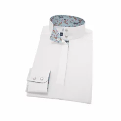 Essex Classics Ladies Danny & Ron's Rescue "Hot Diggity Dog" Talent Yarn Straight Collar Show Shirt