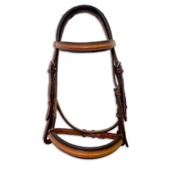 Edgewood 5/8" Plain Raised Padded Bridle