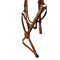 Edgewood 5/8" Padded Fancy Figure 8 Bridle W/ Padded Browband And Crownpiece English Bridles