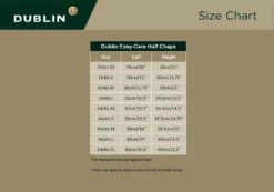 Weatherbeeta Riding Boots & Half Chaps Dublin Easy-Care Half Chap II Childs