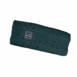 Equiline GabiB Knit Headband With Rhinestones Hats & Caps