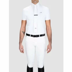 Equiline Men's Vick Short Sleeve Show Shirt