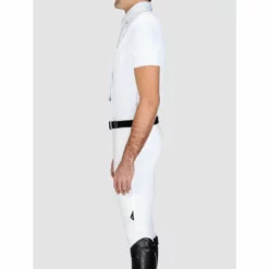 Equiline Men's Vick Short Sleeve Show Shirt