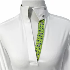 Show Shirts Essex Classics Ladies "Turtles" Talent Yarn Wrap Collar Long Sleeve Show Shirt