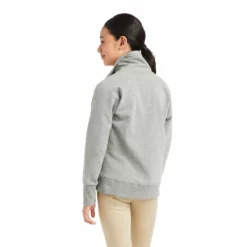 Ariat Youth Team Logo Full Zip Sweatshirt-Sale