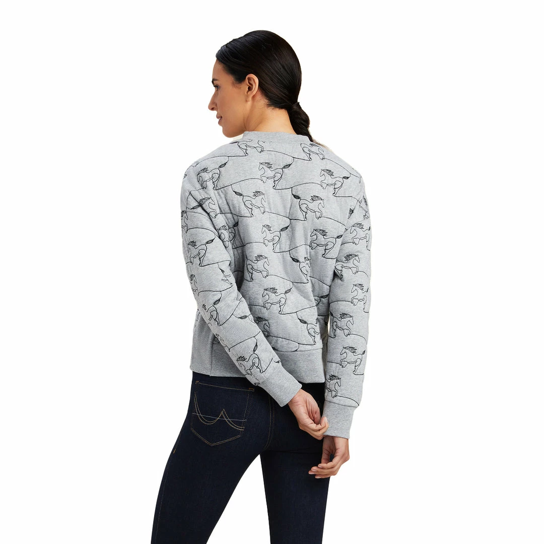 Deals 🤩 Ariat 👩 Women's Contour Equine Crew Sweatshirt ✔️ 4 Ariat Women's Contour Equine Crew Sweatshirt
