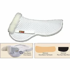 Saddle Pads & Fittings Fleeceworks Sheepskin Perfect Balance Halfpad - All Purpose
