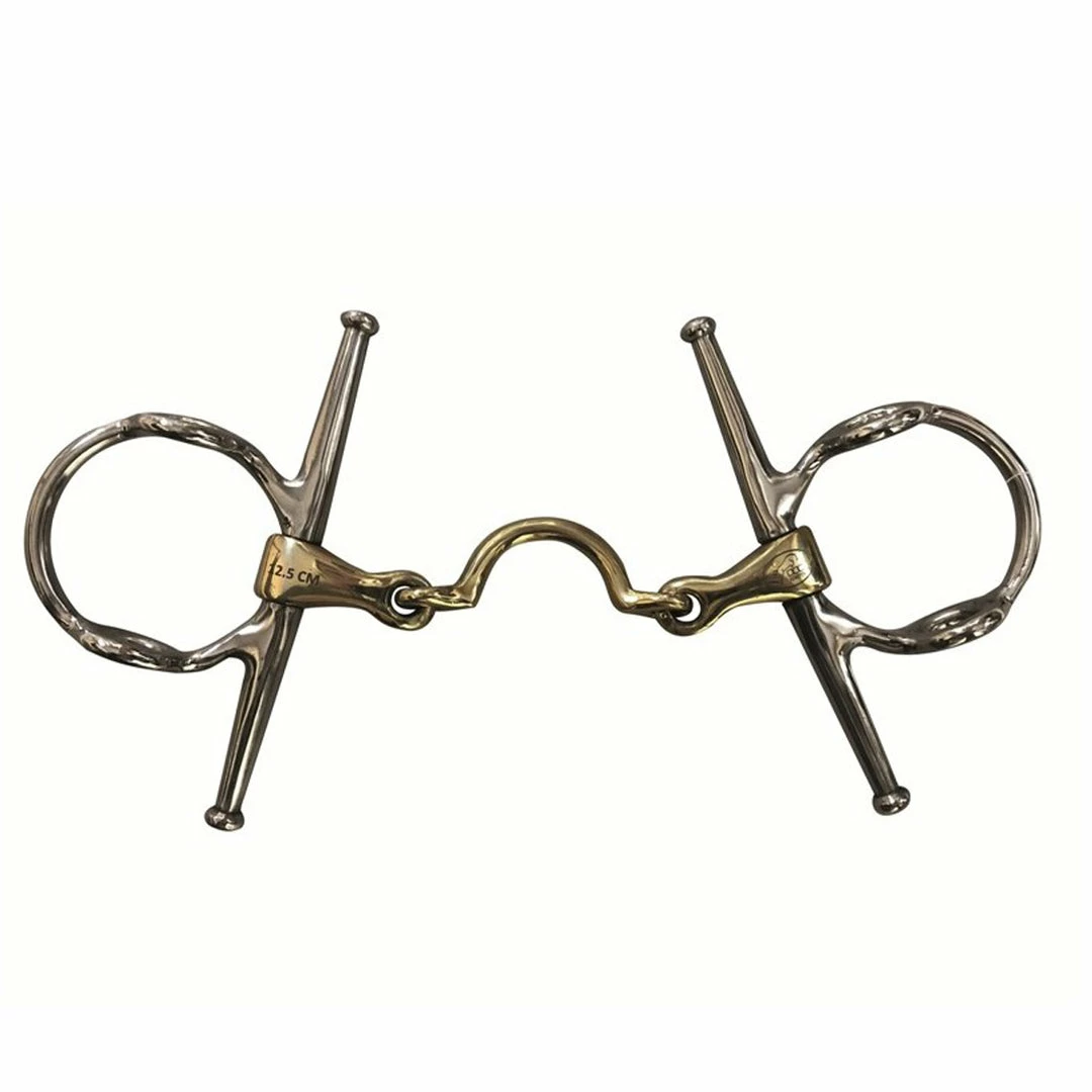 Best deal 🤩 French Equestrian Horse Bits Jump'in High Port Jointed Full Cheek Gag Bit ⌛ 3 French Equestrian Horse Bits Jump'in High Port Jointed Full Cheek Gag Bit