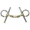 French Equestrian Horse Bits Jump' In Waterford Full Cheek Gag Bit