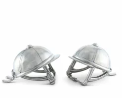Arthur Court Riding Hat Salt & Pepper Set