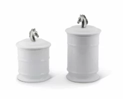 Equestrian Decor Arthur Court Horse Head Canister