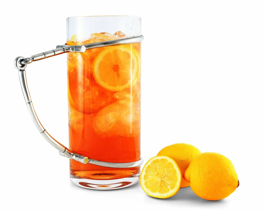 Best deal ๐ Arthur Court Horse Bit Glass Pitcher Equestrian Decor โ๏ธ 4 Arthur Court Horse Bit Glass Pitcher Equestrian Decor