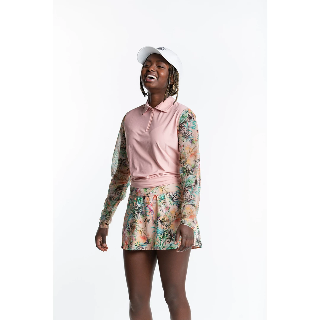 Hot Sale π Hannah Childs π© Women's Mariah Long Sleeve Zip Polo π Shirts & Tops β 9 Hannah Childs Women's Mariah Long Sleeve Zip Polo Shirts & Tops