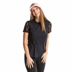 Shirts & Tops Hannah Childs Women's Shannon Short Sleeve Mesh Tee