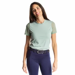 Shirts & Tops Hannah Childs Women's Shannon Short Sleeve Mesh Tee