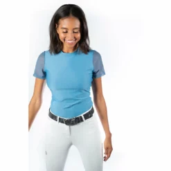 Shirts & Tops Hannah Childs Women's Shannon Short Sleeve Mesh Tee