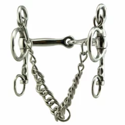 Intrepid Horse Bits Coronet Tom Thumb Jointed Mouth Pelham Bit