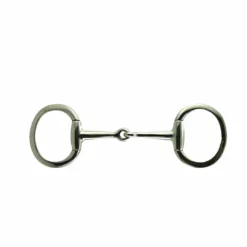 Intrepid Coronet Flat Ring Eggbutt Snaffle Bit Horse Bits