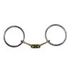 French Equestrian Horse Bits Jump'in Flat French Link Loose Ring Bit