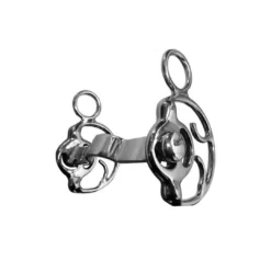 French Equestrian Jump'in Flat Goyo Aga Bit Horse Bits