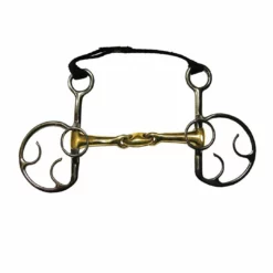 French Equestrian Jump'in French Link Goya Aga Bit Horse Bits