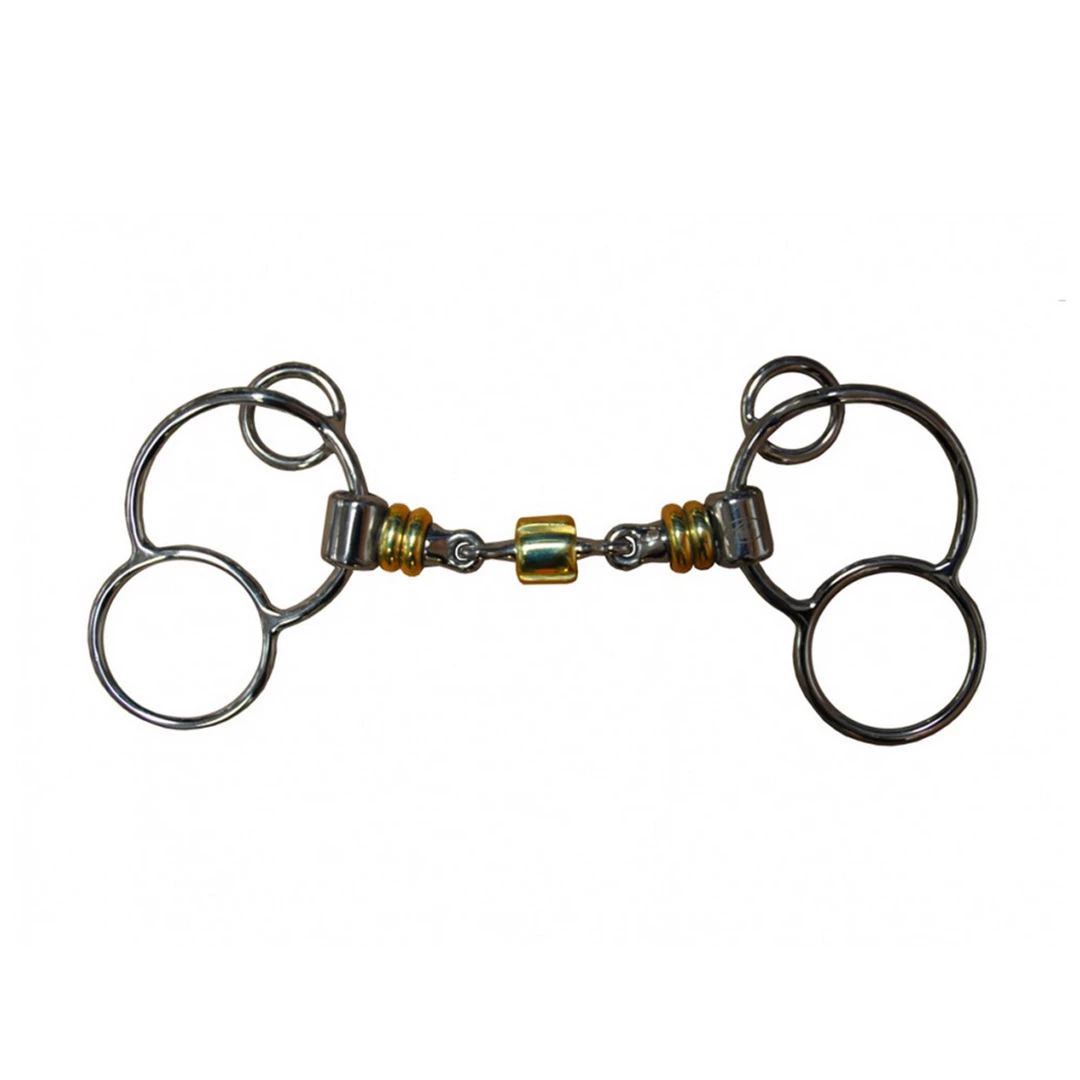 Top 10 π French Equestrian Horse Bits Jump'in Roller German 3-Ring Bit π 3 French Equestrian Horse Bits Jump'in Roller German 3-Ring Bit