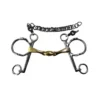 French Equestrian Jump'in French Link Pelham Gag Bit Horse Bits