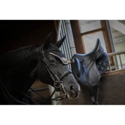 French Equestrian English Bridles Jump'in Patent Double Bridle - Week Collection