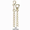 Jacks Mfg Halters & Leads Solid Brass Chain - 30"