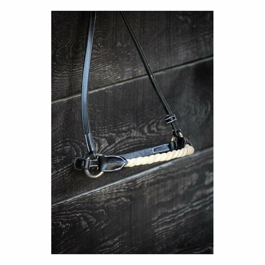 Best deal ✔️ French Equestrian Jump'in Rope Drop Noseband - Week Collection English Bridles ❤️ 4 French Equestrian Jump'in Rope Drop Noseband - Week Collection English Bridles