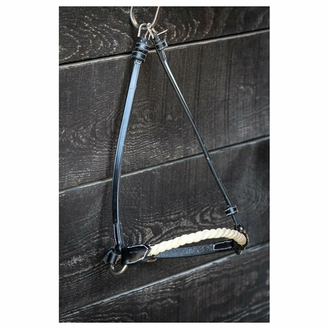 Best deal ✔️ French Equestrian Jump'in Rope Drop Noseband - Week Collection English Bridles ❤️ 3 French Equestrian Jump'in Rope Drop Noseband - Week Collection English Bridles