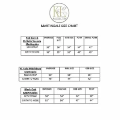 Black Oak By KL Select Round Raised Standing Martingale Martingales, Breastplates, Attachments